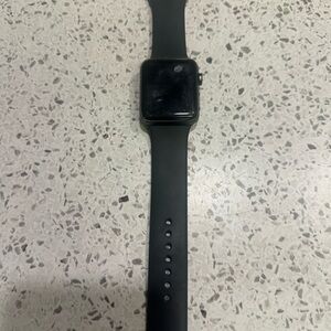 Apple Watch with Black Band